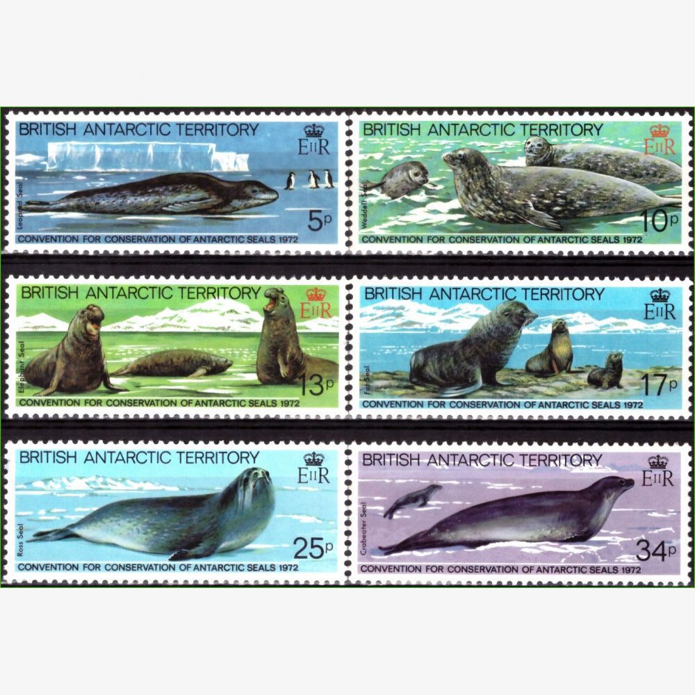 EU14847 | Território Antártico Britânico - Animais marinhos