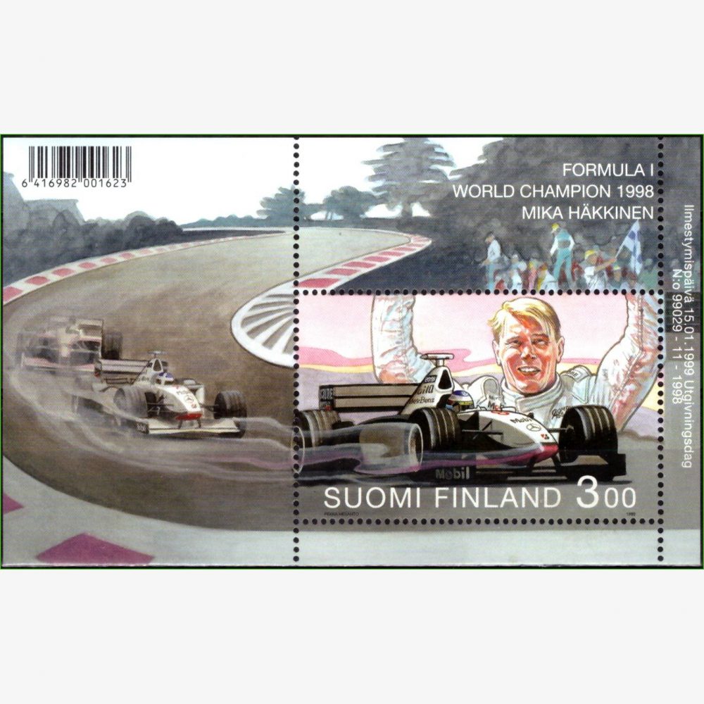 EU14961 | Finlândia - Mika Häkkinen - Campeão de Fórmula 1