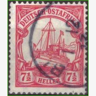 EU15291 | Alemanha (África Oriental) - Kaisers Yacht "Hohenzollern"