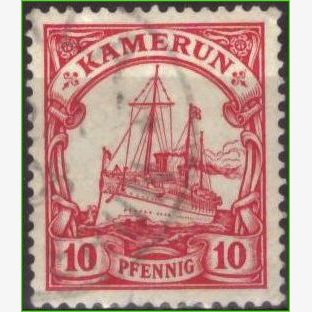EU15293 | Alemanha (Camarões) - Kaisers Yacht "Hohenzollern"