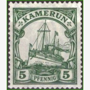 EU15295 | Alemanha (Camarões) - Kaisers Yacht "Hohenzollern"