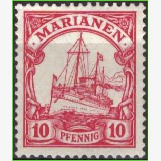 EU15296 | Alemanha (Ilhas Marianas) - Kaisers Yacht "Hohenzollern"