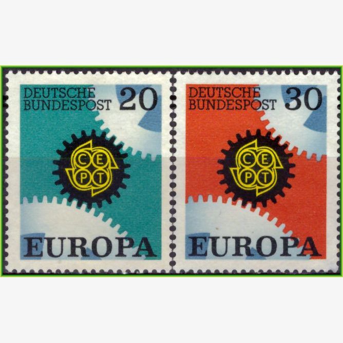 EU15662 | Alemanha (Ocidental) - Europa - Roda dentada
