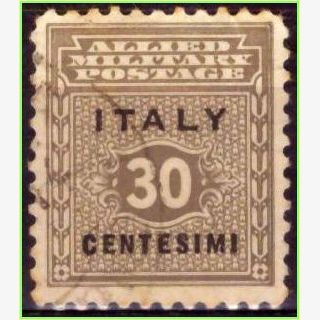EU15714 | Itália - Governo Militar Aliado - Algarismo