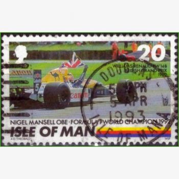 EU16021 | Ilha de Man - Nigel Mansell - Campeão Mundial de F1