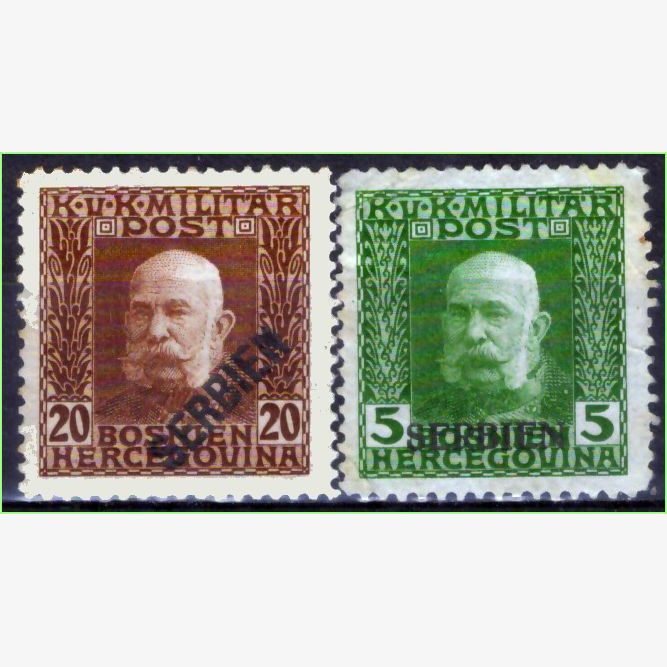EU16096 | Sérvia - Imperador Franz Josef