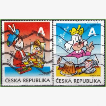 EU16194 | República Tcheca - Personagens de quadrinhos