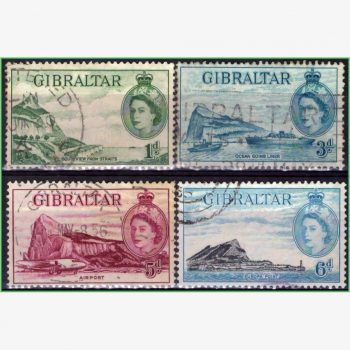 EU17130 | Gibraltar - Rainha Elizabeth II e vários motivos