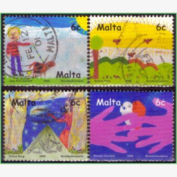 EU17321 | Malta - Desenhos infantis