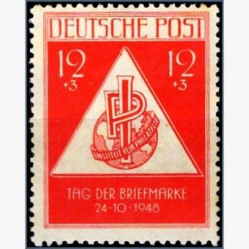 EU17468 | Alemanha (Zona Soviética - Emissões Gerais) - Dia do selo