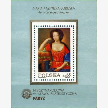 EU18263 | Polônia - Maria Kazimiera Sobieska - Rainha da Polônia