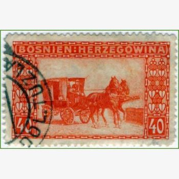 EU18306 | Bósnia e Herzegovina - Carroça de correio