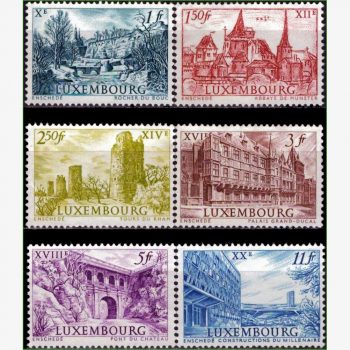 EU18772 | Luxemburgo - Milênio da cidade de Luxemburgo