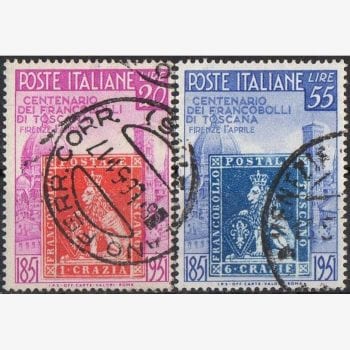 EU4174 | Itália - Centenário do 1º selo de Toscana