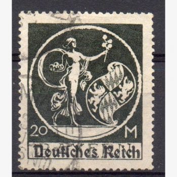 EU5191 | Alemanha (Bavária) - "Bavaria" (sobre-estampa Deutsches Reich)
