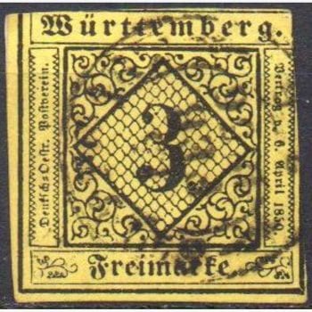 EU5488 | Alemanha (Wurttemberg) - Algarismos
