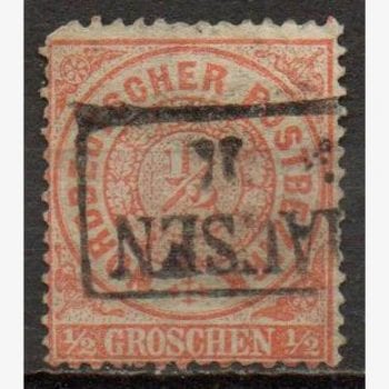 EU5549 | Alemanha (Alemanha do Norte) - Algarismos