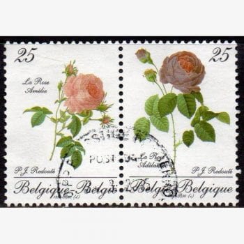 EU5782 | Bélgica - Exibição Filatélica - Rosas