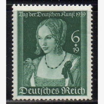 EU6386 | Alemanha (Reich) - Dia da Arte Alemã