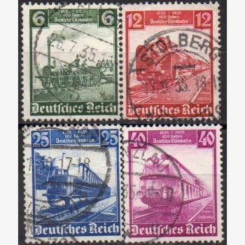 EU6570 | Alemanha (Reich) - Centenário das estradas de ferro alemãs