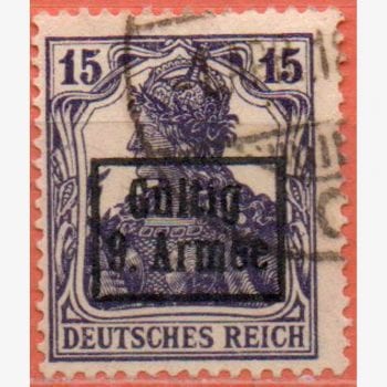EU6879 | Alemanha (Romênia) - Selo Reich (sobre-estampa)