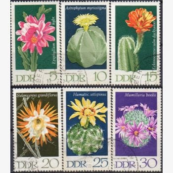EU7024 | Alemanha (Oriental - DDR) - Flores de cactos