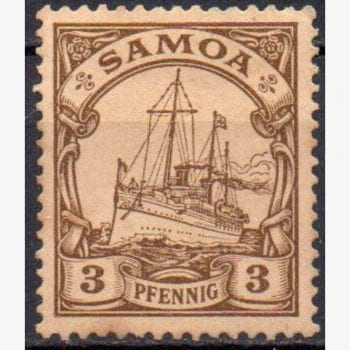 EU7523 | Alemanha (Samoa) - Kaisers Yacht "Hohenzollern"