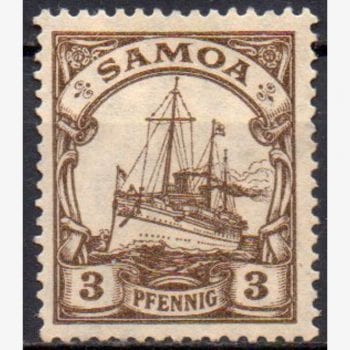 EU7526 | Alemanha (Samoa) - Kaisers Yacht "Hohenzollern"
