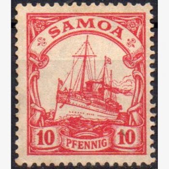 EU7528 | Alemanha (Samoa) - Kaisers Yacht "Hohenzollern"