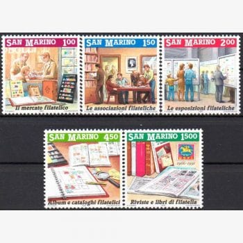 EU8109 | São Marinho - Promovendo a coleção de selos