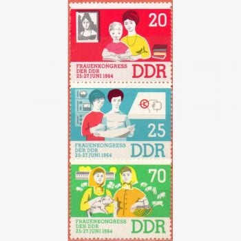 EU8156 | Alemanha (Oriental - DDR) - Congresso da mulher