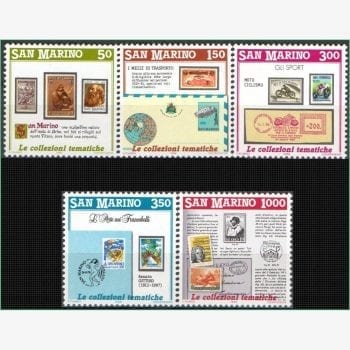 EU8250 | São Marinho - Promovendo a coleção de selos