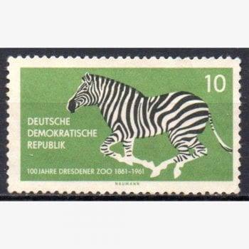 EU8505 | Alemanha (Oriental - DDR) - 100º aniversário do Zoológico de Dresdner