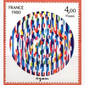 EU9184 | França - Mensagem de paz