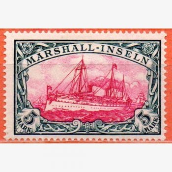 EU9295 | Alemanha (Ilhas Marshall) - Kaisers Yacht "Hohenzollern"