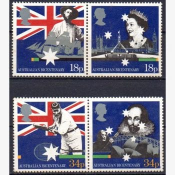 EU9525 | Inglaterra - Bicentenário da Austrália