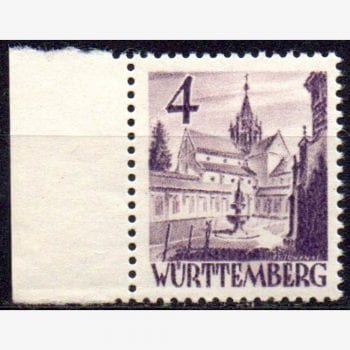 EU9732 | Alemanha (Zona Francesa - Wurttemberg) - Monastério Bebenhausen