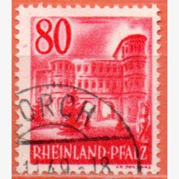 EU9790 | Alemanha (Zona Francesa - Renânia-Palatinado) - Porta Nigra