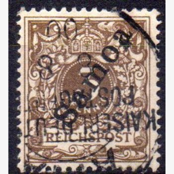 EU9880 | Alemanha (Samoa) - Algarismos (sobre-estampa)