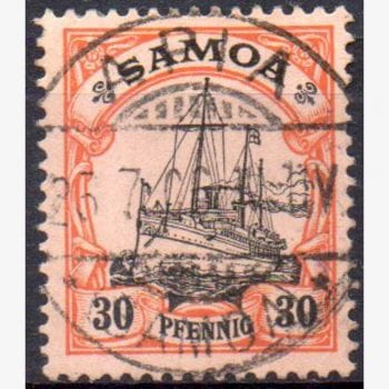 EU9885 | Alemanha (Samoa) - Kaisers Yacht "Hohenzollern"