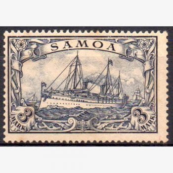 EU9888 | Alemanha (Samoa) - Kaisers Yacht "Hohenzollern"