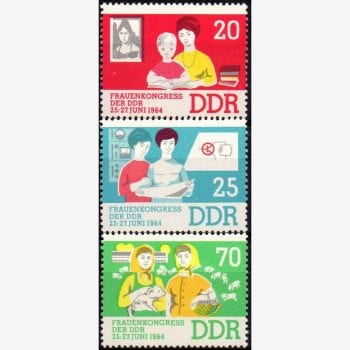 EU9929 | Alemanha (Oriental - DDR) - Congresso da Mulher