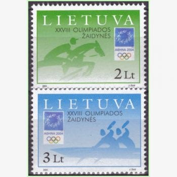 FR11091 | Lituânia - Olimpíadas (Grécia 2004)