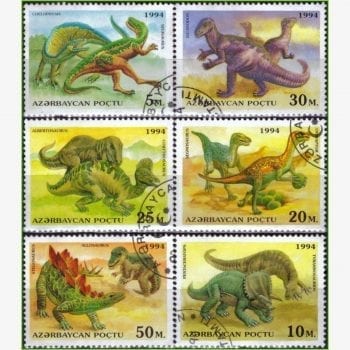 FR12577 | Azerbaijão - Dinossauros