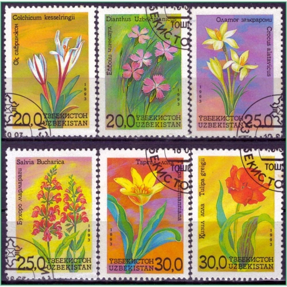 FR13429 | Uzbequistão - Flores