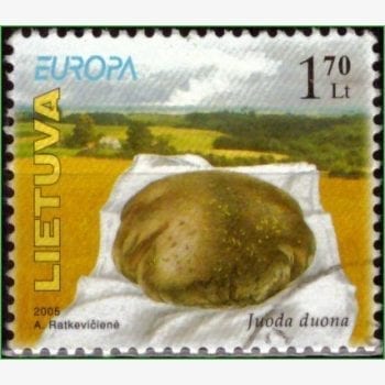 FR14366 | Lituânia - Europa - Gastronomia - Pão preto