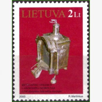 FR14825 | Lituânia - Relógio antigo