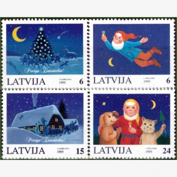 FR14854 | Letônia - Natal