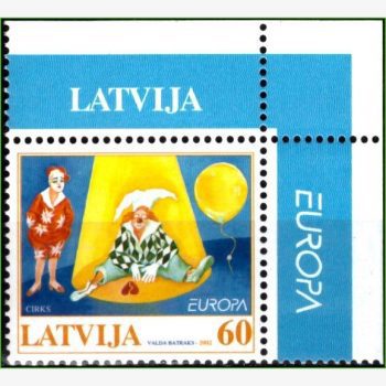 FR14855 | Letônia - Europa - Circo