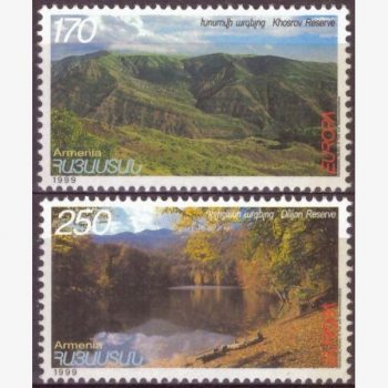 FR14889 | Armênia - Europa - Reservas naturais e parques